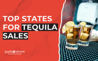 Top Ten States for Tequila Sales
